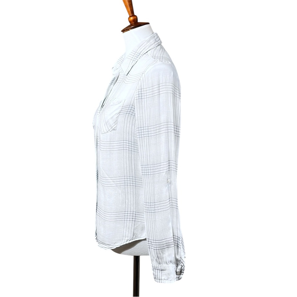 Pendleton Blue Plaid Super Soft Button Down Shirt… - image 3